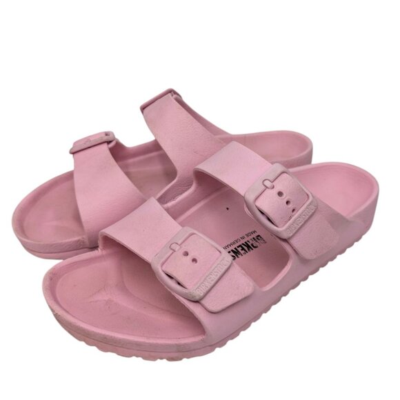 Birkenstock Arizona Sandals Kids Fondant Pink EVA Waterproof Slides EU 34 US 3 - Picture 6 of 11